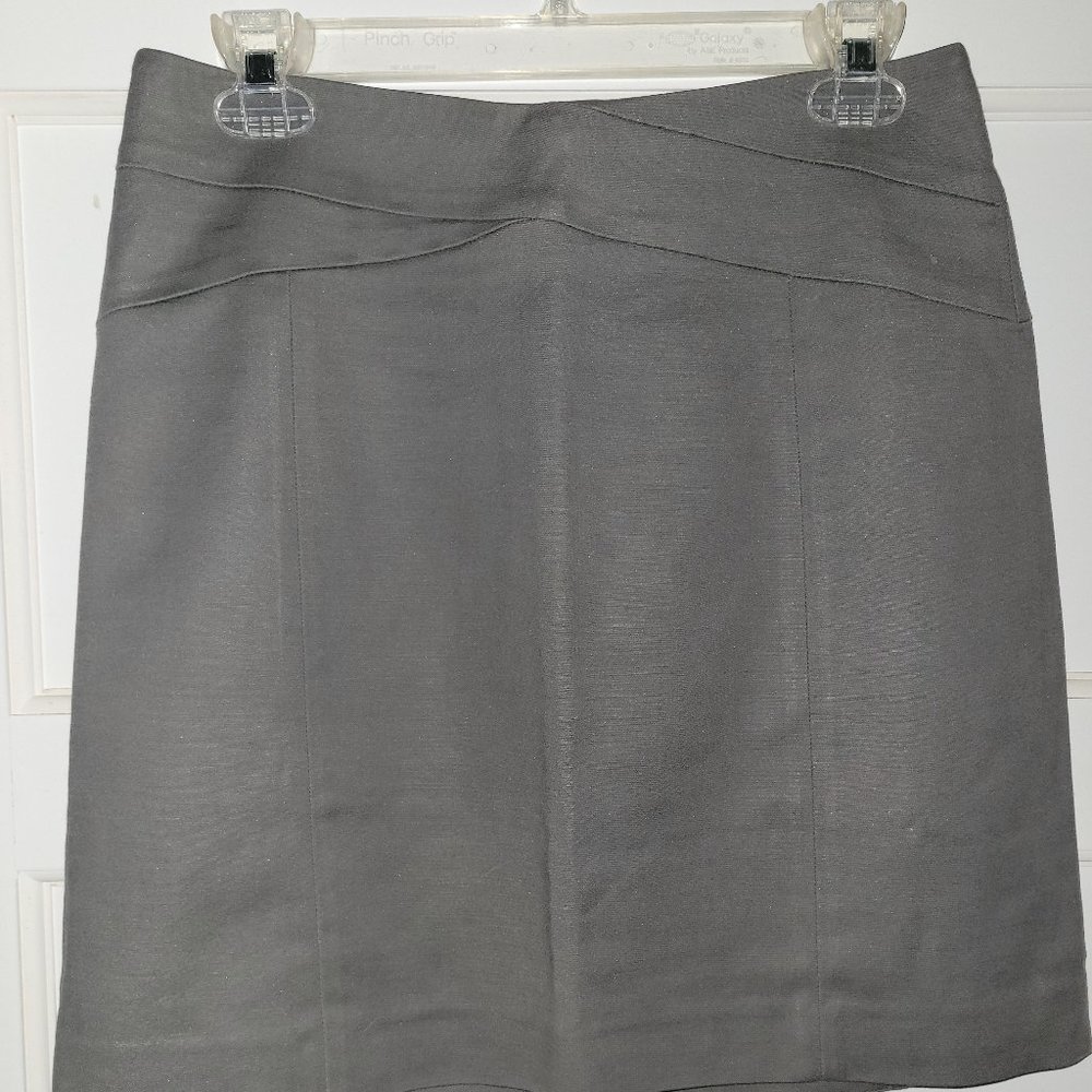 Grey Lined Skirt from Banana Republic - Size 6P